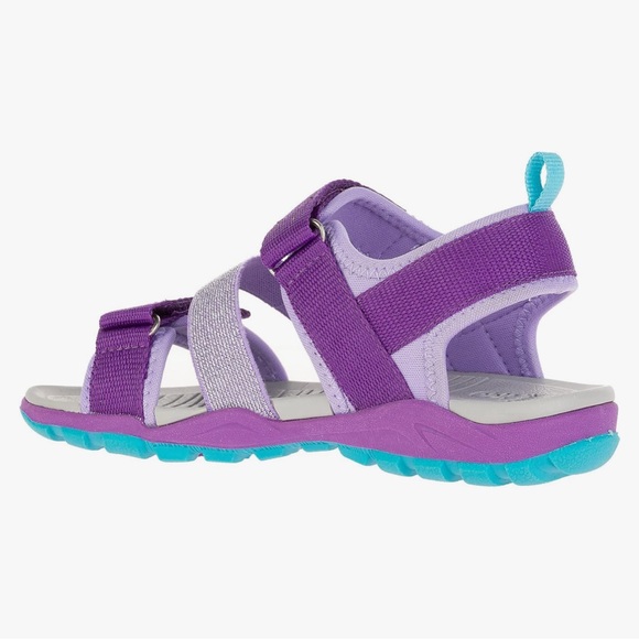 Kamik Coast Girls Water Friendly Purple Sandals SZ 4 - Picture 9 of 12